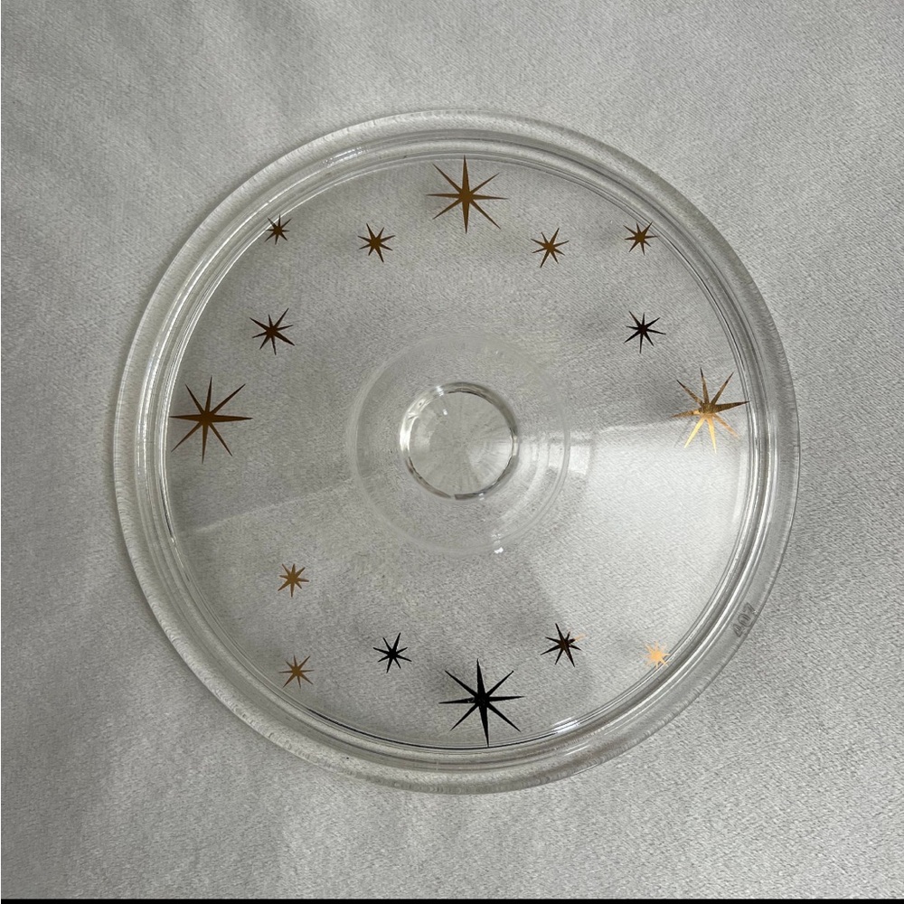 VINTAGE PYREX RODNEY KENT STARLINE 407 replacement lid